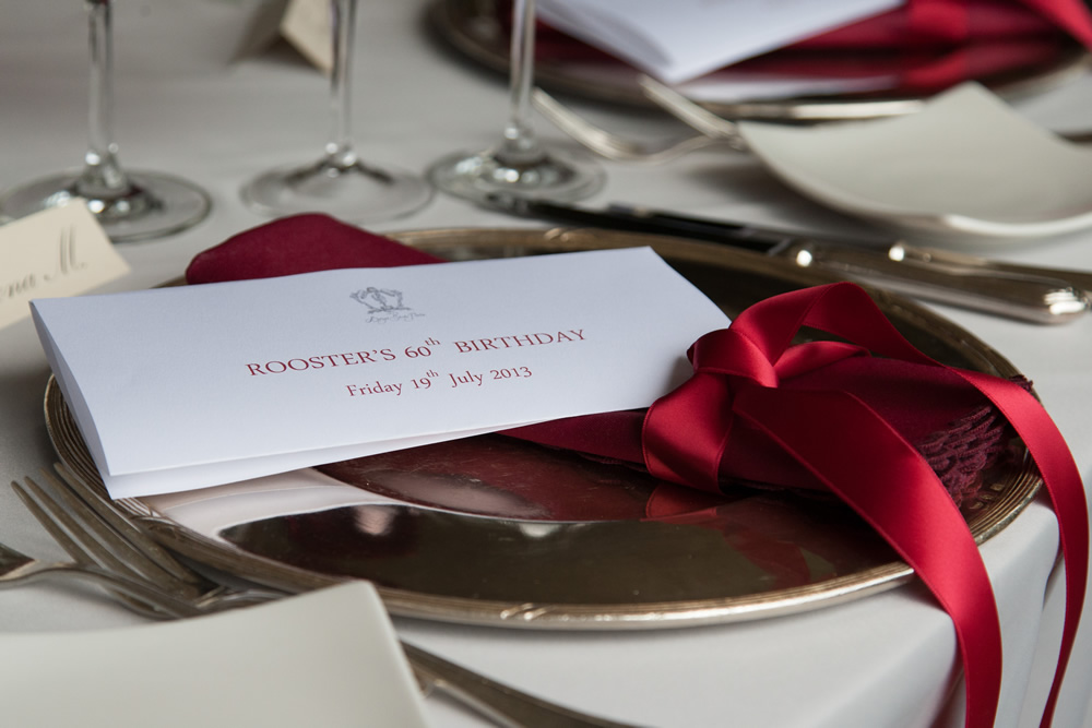 Detail menu